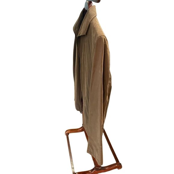 Vintage Cole Haan Country Lightweight Jacket Suede Trim 1990s Size Small - Picture 7 of 14